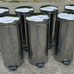Brabantia 30L Bins - Brilliant Steel - Very Good Condition