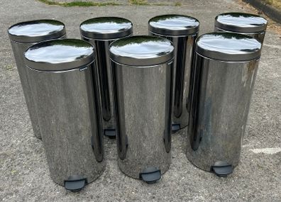 Brabantia 30L Bins - Brilliant Steel - Very Good Condition
