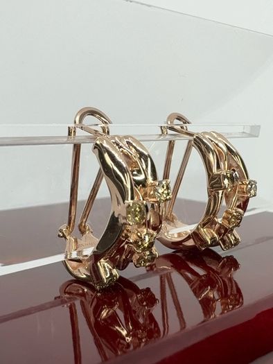 Diamonds Champagne Diamond Earrings