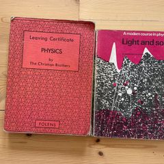 Vintage Irish Physic Text Books