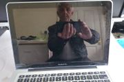 Apple MacBook Pro, 13 inch, probably Mid 2010, 4GB Ram, 500GB HDD, Touchpad raised and not working, Ready for reinstalling High Sierra