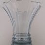 VASE - Art Deco - Blue Glass Image 2
