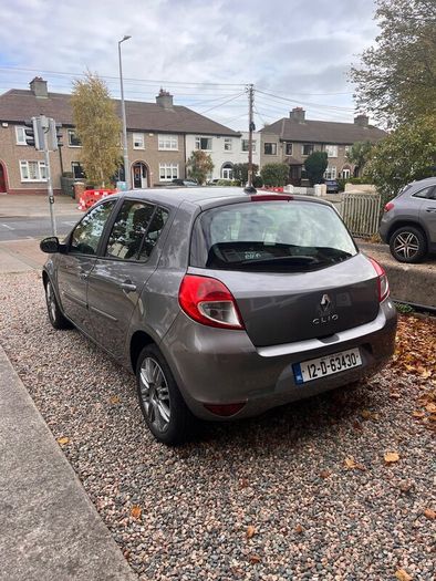 2012 Grey Renault Clio- 1.2 Petrol - 113,000 KM