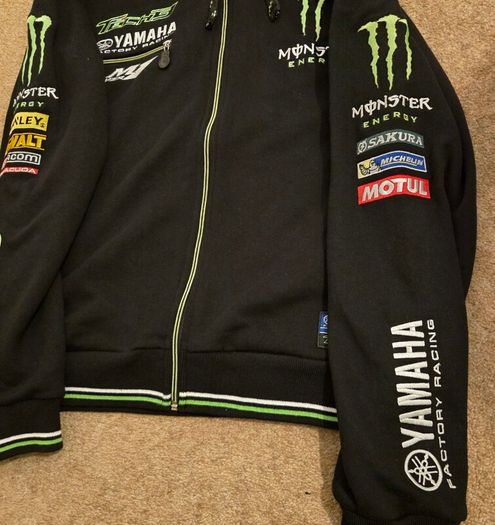 Yamaha racing monster energy hoodie