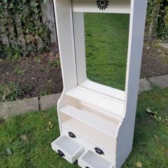 Antique danish wall cabinet
