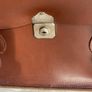 Leather case Bag Brown Leather Document Case vintage Original Image 5