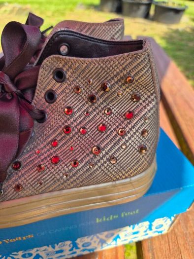 I Pinko Pallino Designer Boots, UK Junior 11, EU 29 Brand New, AV