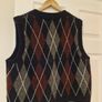 Jacquard knitted vest H&M XL Image 3