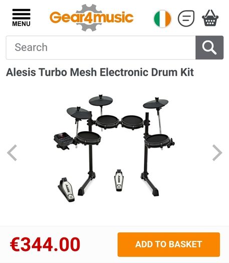 Electric drum kit