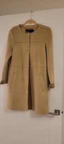 coat suede brown