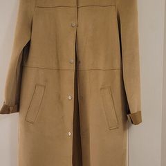 coat suede brown