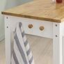Dining table with two stools Image 5