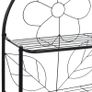 Toilet Rack Black 60x33x174 cm Image 4