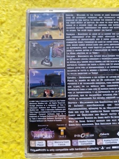 Grudge warriors PlayStation1 ps1 PlayStation2 ps2 games Original