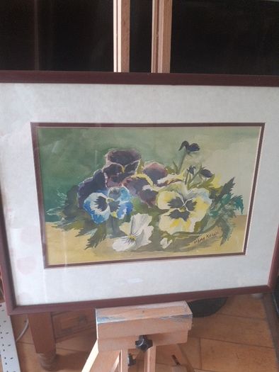 Oil painting.