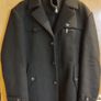YouthUp Mens Wool Winter Coat Image 2