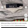 Billionaire Boys Club Hoodie - Size - Large - RRP - 220.00 Image 8