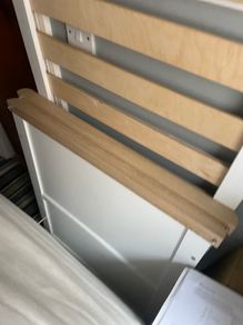 Cot and new mattress