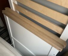 Cot and new mattress