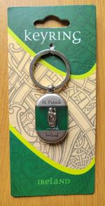 Saint Patrick Ireland Keyring