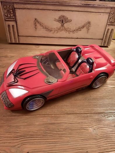 Large Toy Biz Spiderman 2 Spider Glider Car 2000