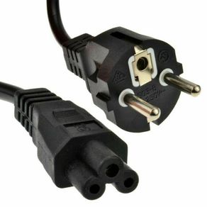 Eu (3 Prong Clover Leaf) Laptop Power Lead Cord / Cable For Laptop Adapter 3 Pin