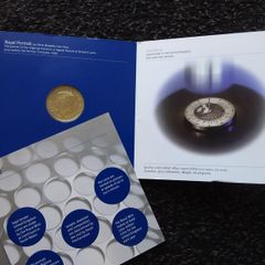 Official Royal Mint Year 2000 Millennium 5 Pound Coin - Minted At The Dome Edition