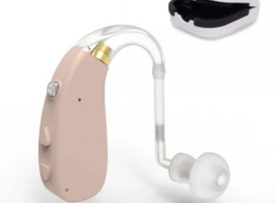 Mobiclinic Sound Amplifier - 3 Modes of Noise Reduction - 5 Levels of Volume - 360 Rotation - Discreet - Earplus 1
