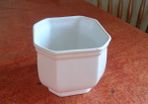 White Ceramic Flower Pot for Sale