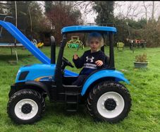 Ride on tractors