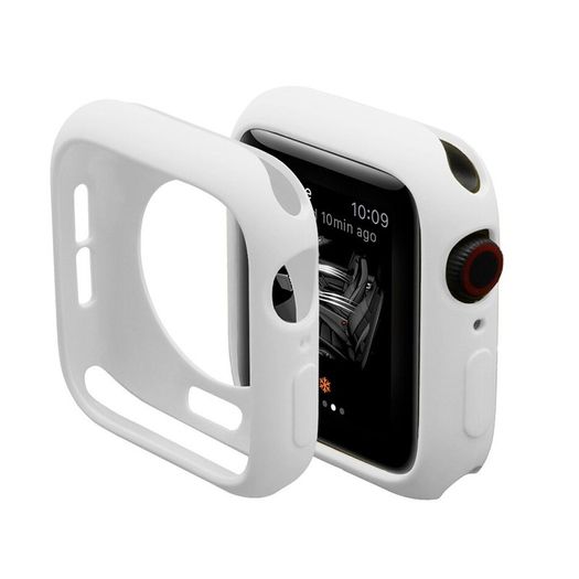 Case Cover For Apple Watch 4 5 6 SE 44mm Cover For iWatch Bumper 44mm Candy Color TPU Protector Ultra-thin Frame cover