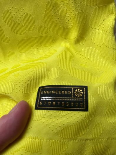 Brazil 2022 World Cup Player Spec Jersey XL
