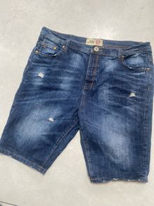 Mens denim shorts