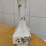 Aynsley Pembroke Pattern Square Sided Bud Vase in excellent condition Image 3