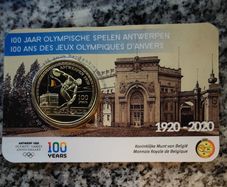 Belgium 2.5 Euro Base Metals Brilliant Uncirculated Coin 2020 - 100 years Olympic Games Antwerp