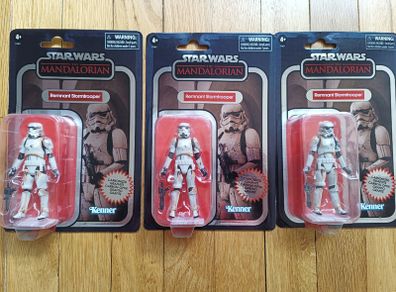 Star Wars The Vintage Collection The Mandalorian Remnant Stormtrooper Carbonized action figure lot