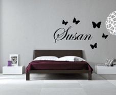 your name PERSONALISED VINYL STICKER