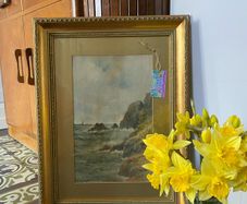 framed painting