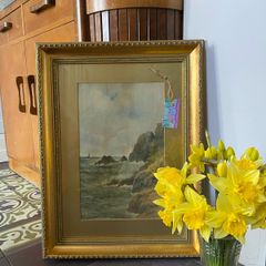 framed painting