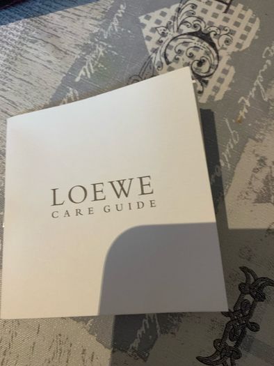 Loewe pink bag