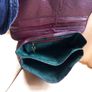 Holden Brown Leather Briefcase Suede Lined Image 3