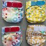 TotsBots EasyFit Star Bamboo Cloth Nappies 14 Bundle Image 4