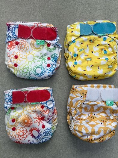 TotsBots EasyFit Star Bamboo Cloth Nappies 14 Bundle