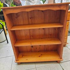 Wooden bookshelf