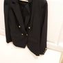 ladies navy jacket with brass buttons Image 3