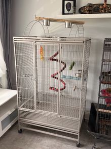 large bird cage