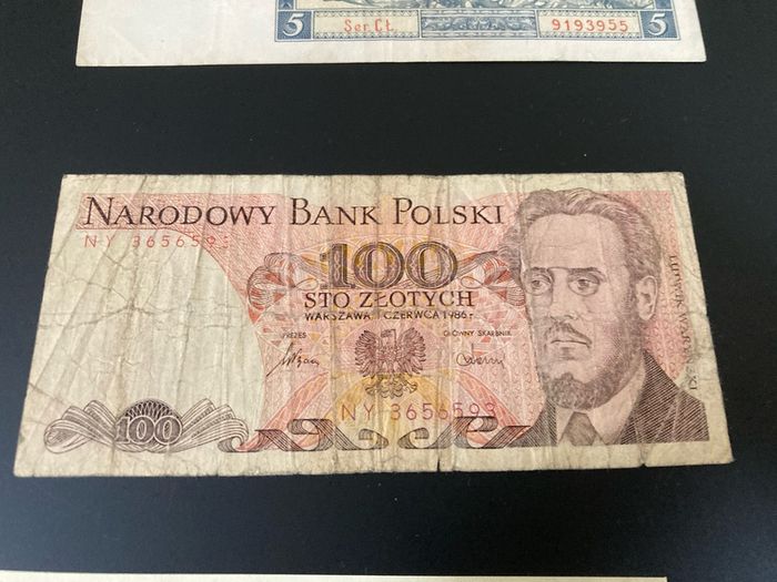 Poland banknotes lot of 6