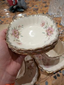 Golden Wares by Sebring 22k gold trimmed china set