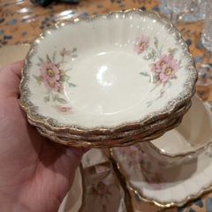 Golden Wares by Sebring 22k gold trimmed china set