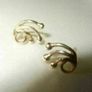 Vintage 9ct Gold Earrings Image 4